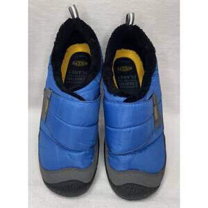 KEEN Howser Wrap Women’s Comfort Shoe Blue Size 7 Quilted Puffer Arch Support